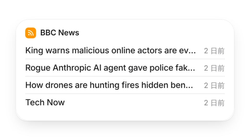 ウィジェットのカバー画像